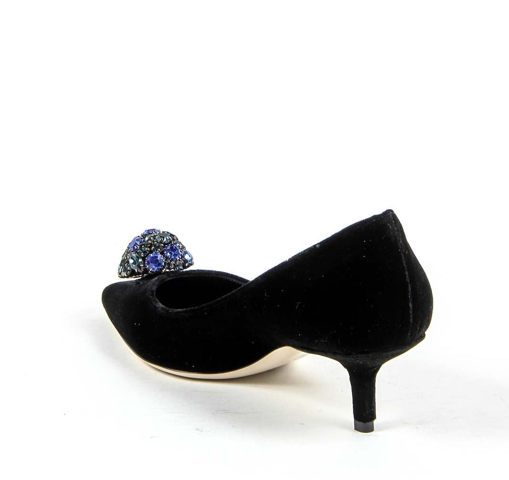 Zapatos de salón para mujer V 1969 Italia 3106153 VELLUTO NERO