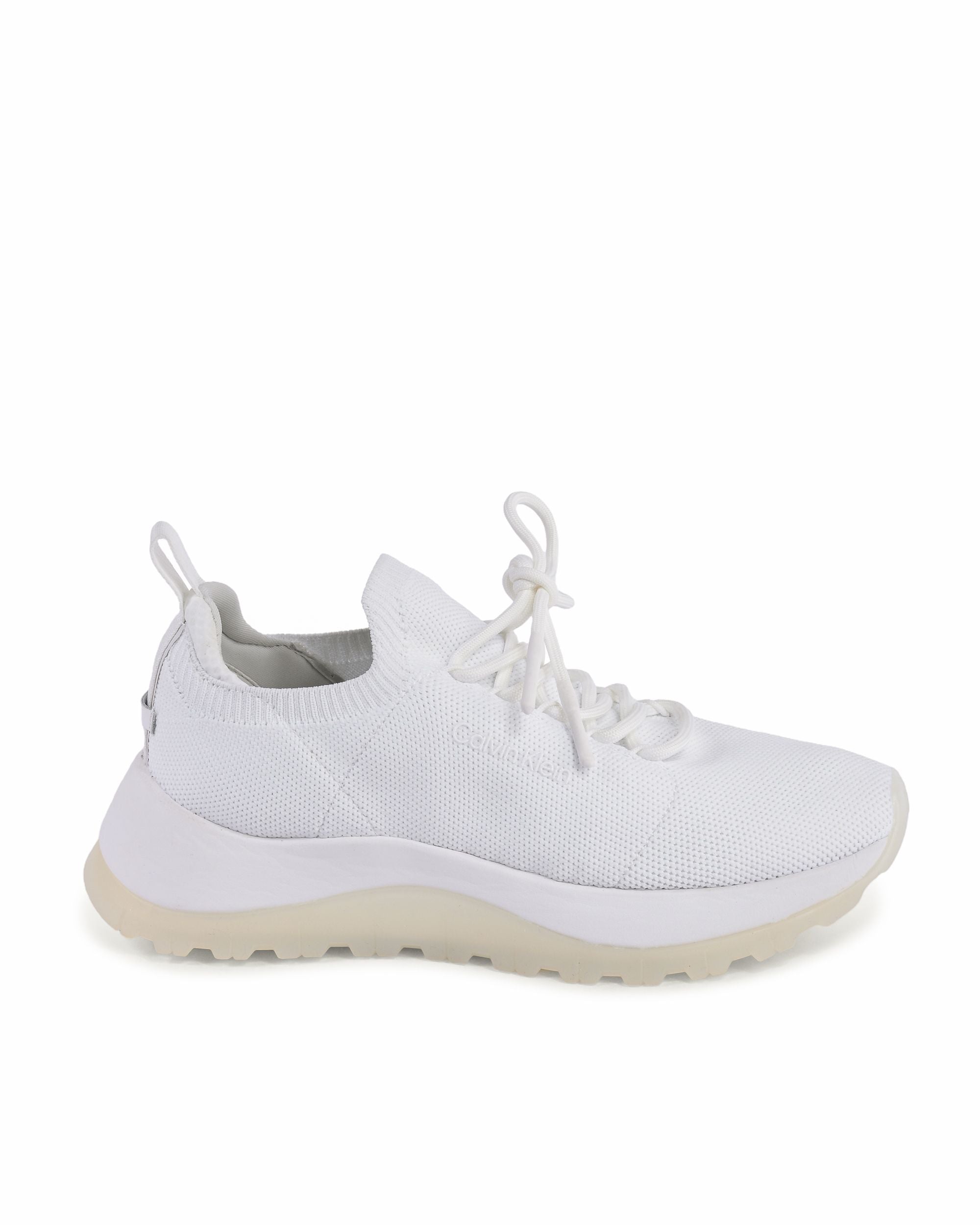 Calvin Klein Womens Sneaker White HW0HW01337YAF