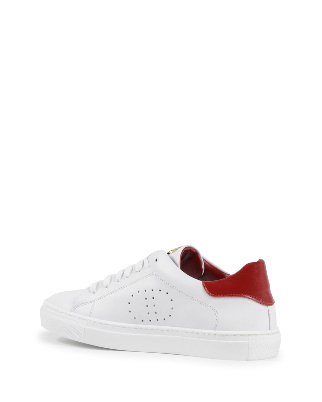 Zapatilla Lady Racer Sportivo Blanco/Rubí